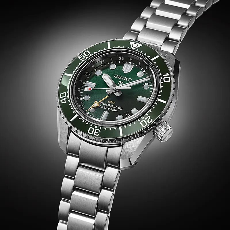 Seiko Prospex Sea Diver's 1968 Heritage GMT Sea Automatic Men's Watch- SPB381J1